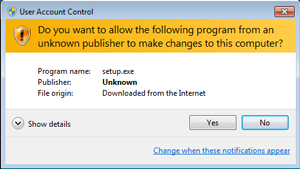 Security Warning